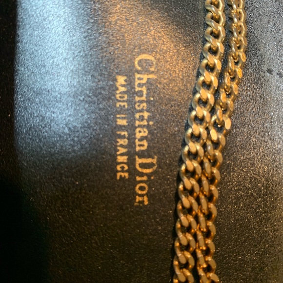 Midcentury Vintage Dior Honeycomb Cloth Clutch - Picture 5 of 5